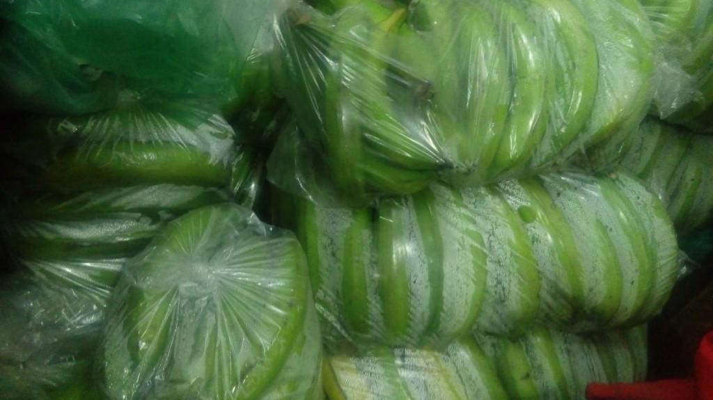 Plátano verde