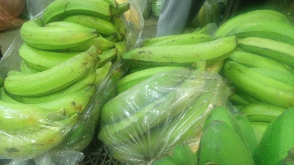 Plátano verde