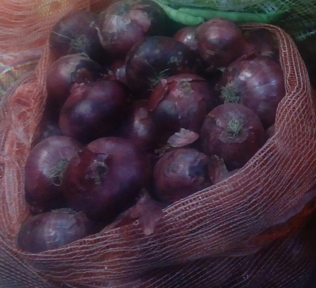 Cebolla cabezona morada