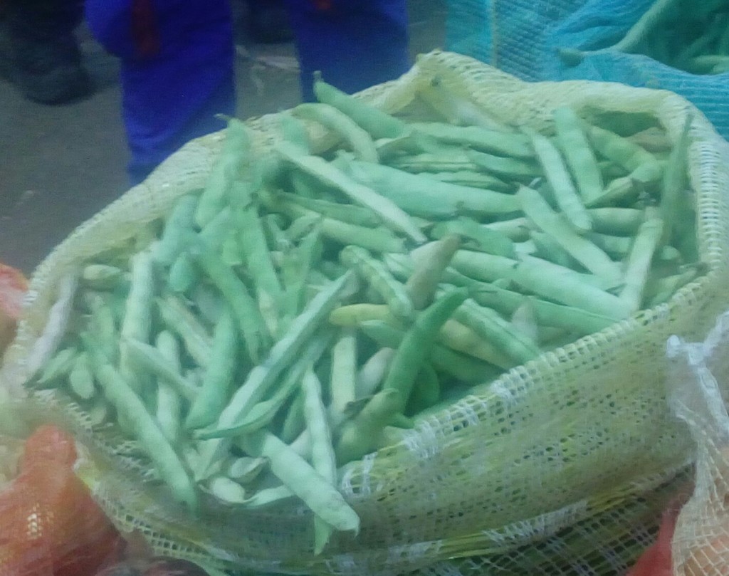 Frijol en cáscara