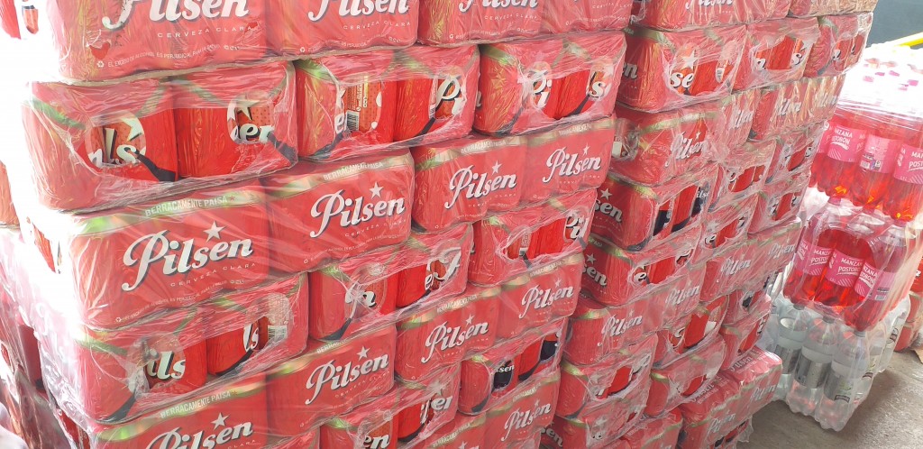 Cerveza pilsen en lata