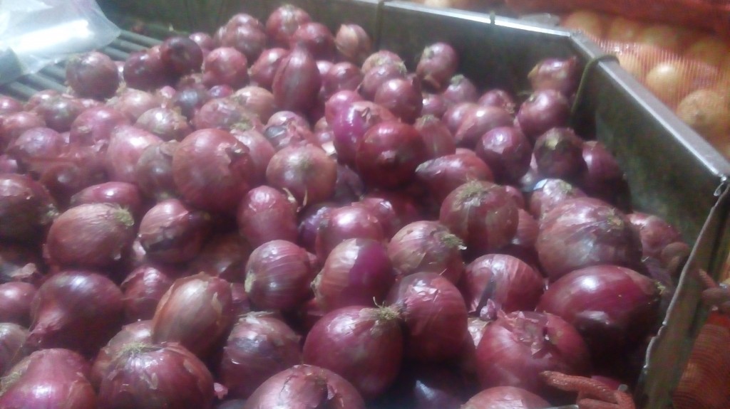 Cebolla cabezona morada
