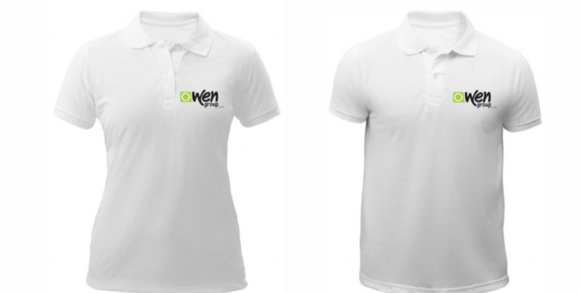 CAMISETA TIPO POLO CON BORDADO