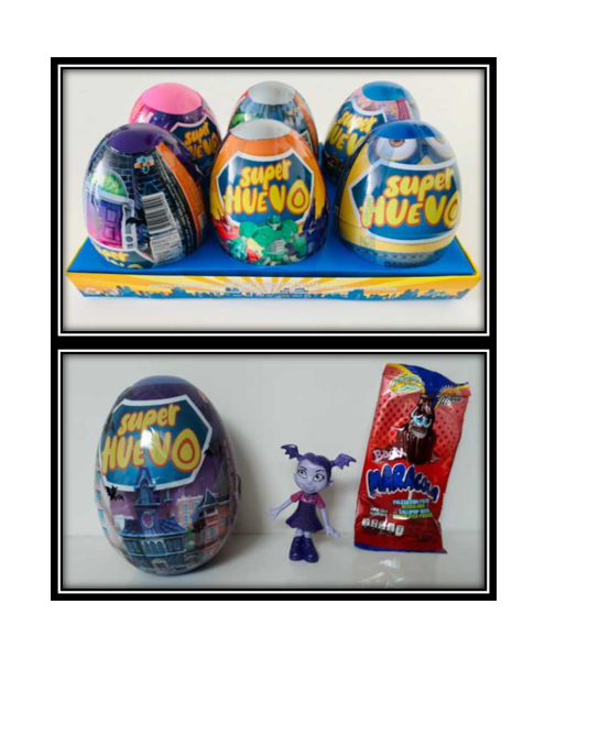 super huevo dulce x 6