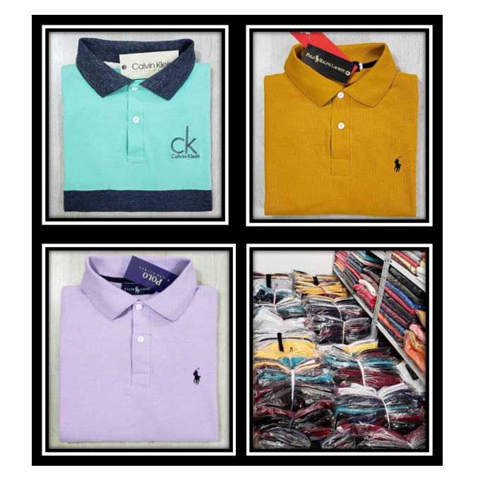 camiseta tipo polo