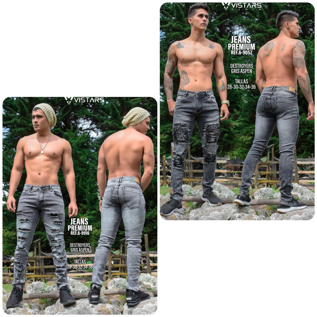 Jeans premium hombre