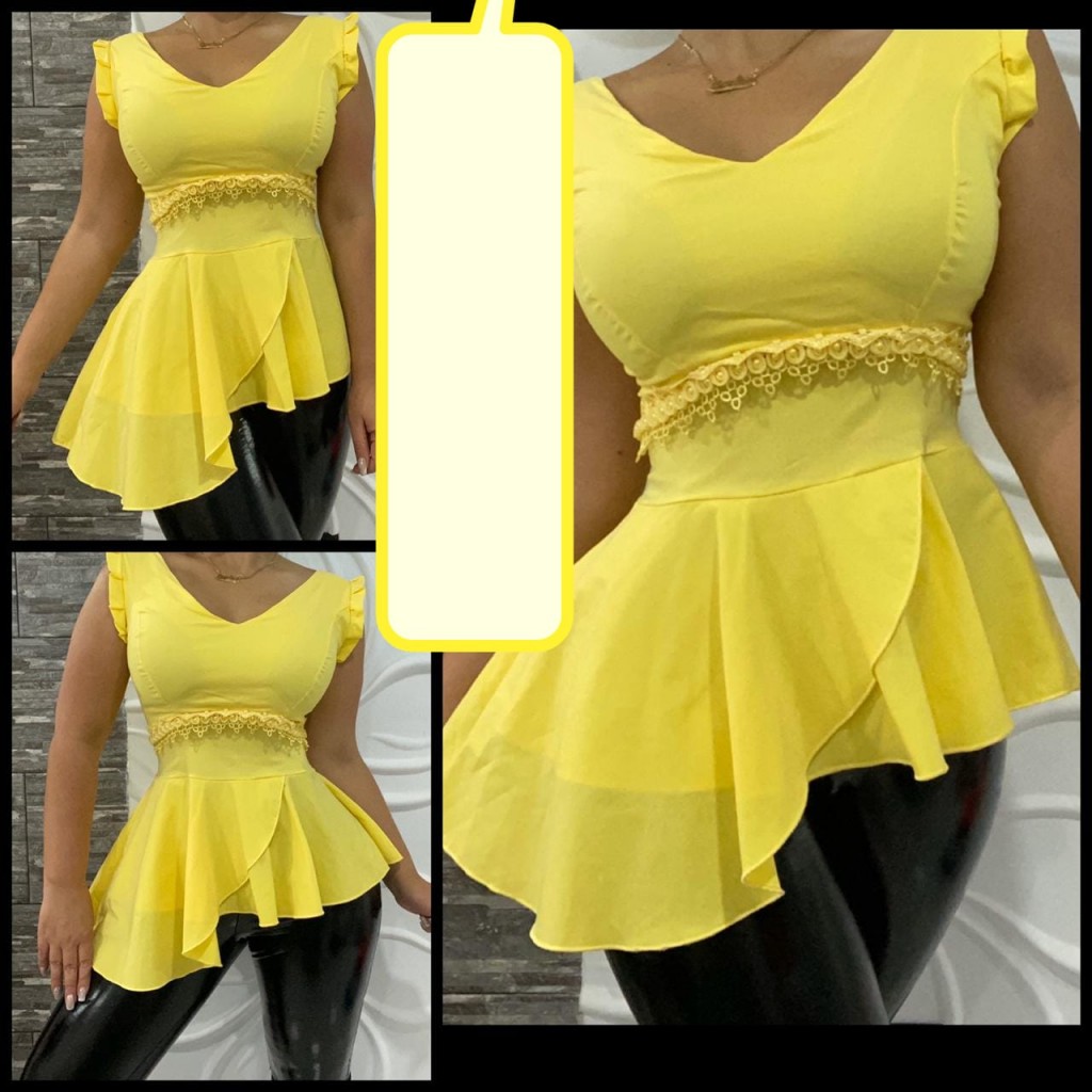 Blusas plus dama