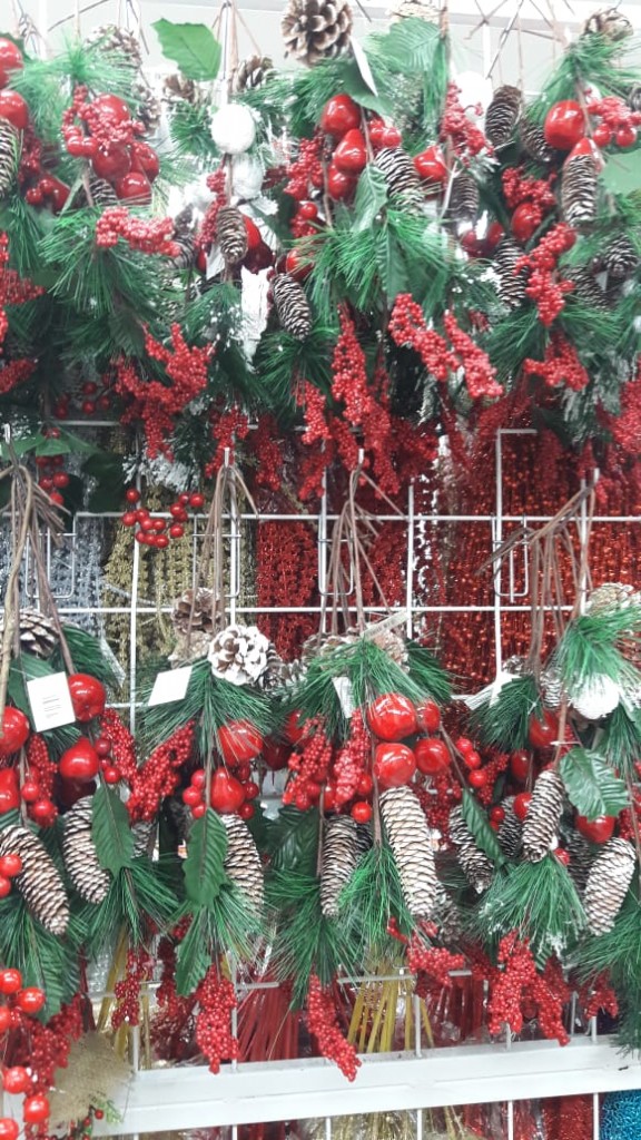 Pines Navideños largos