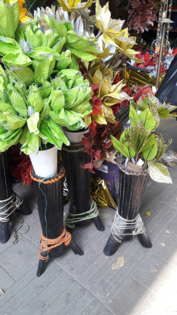 Flores decorativas Navideñas