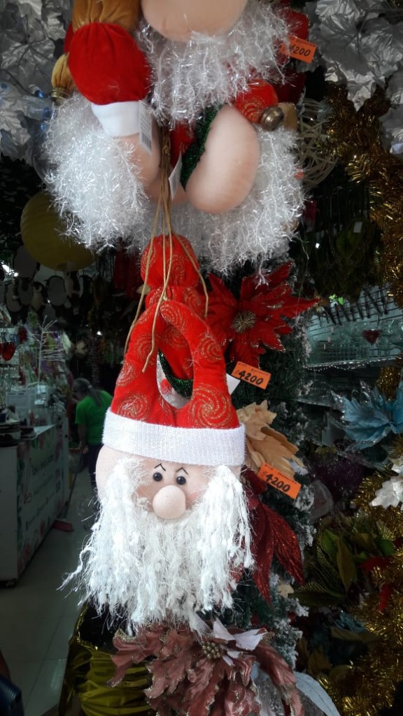 Papá Noel decorativo