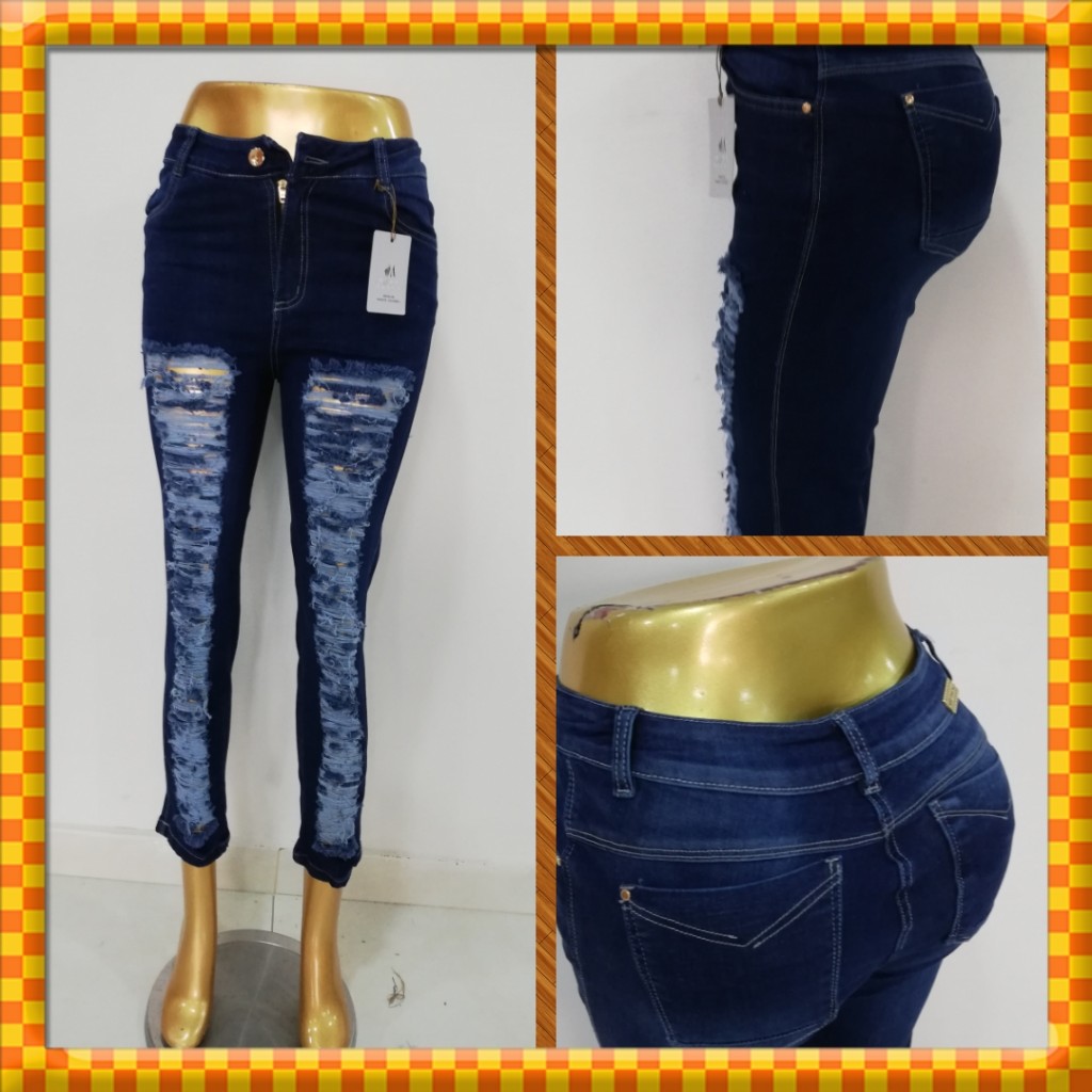 Jean dama desgastes