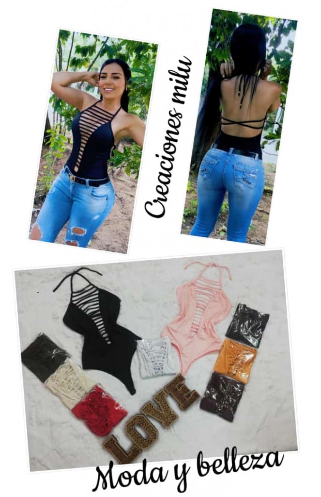 Blusa body dama escote
