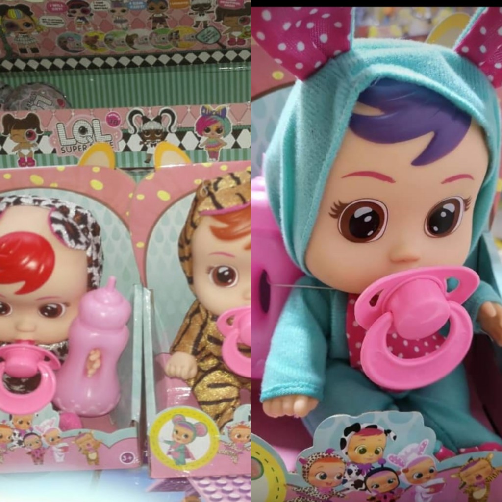 Bebé lágrimas de verdad pequeña