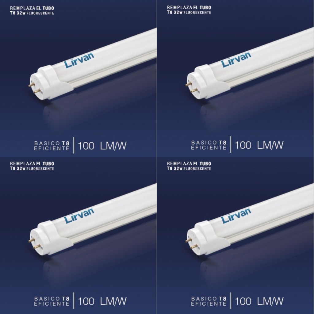 Tubo LED T8 eficiente