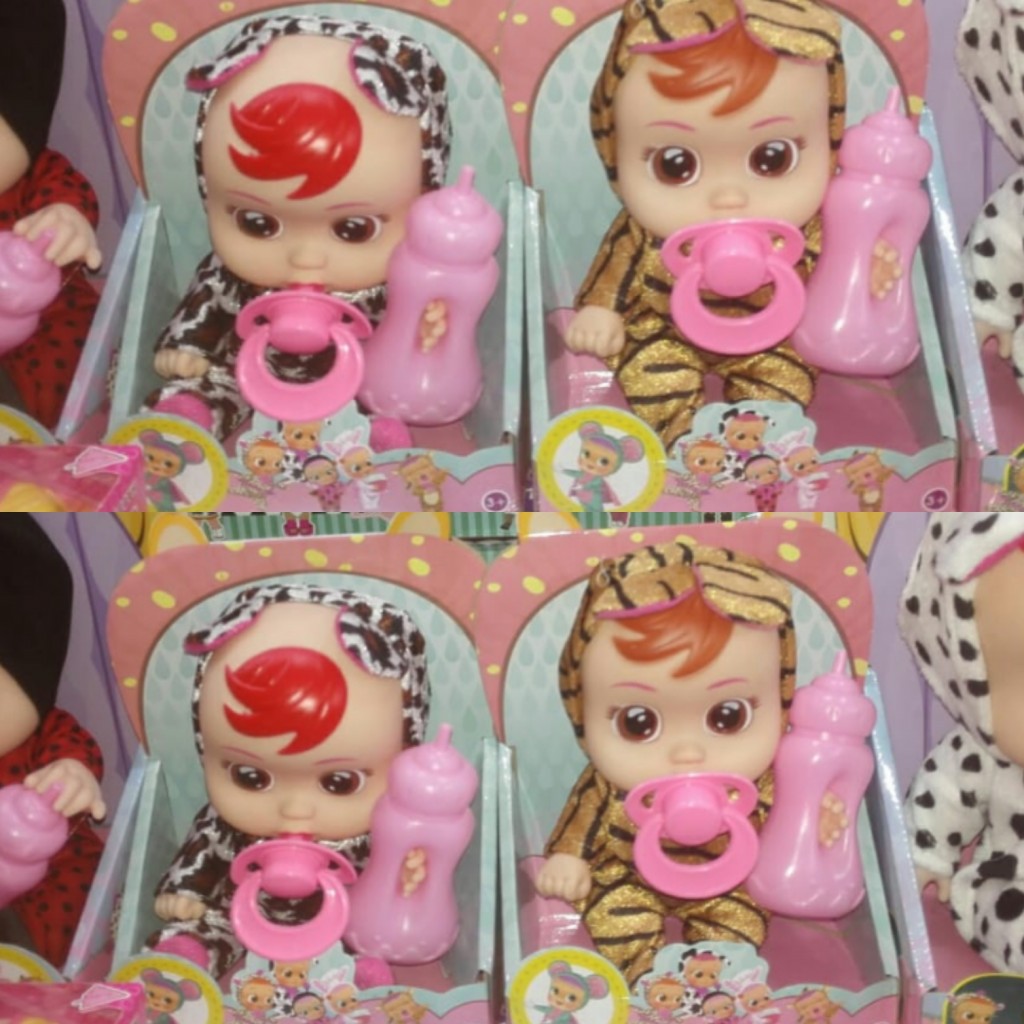 Bebé lágrimas de verdad pequeña