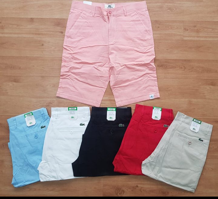 Bermuda en dril importada Lacoste