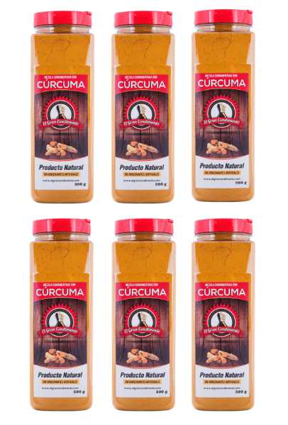 Cúrcuma Molida x 590g EL GRAN CONDIMENTO