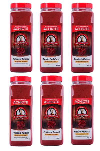 Achiote molido x 600g EL GRAN CONDIMENTO