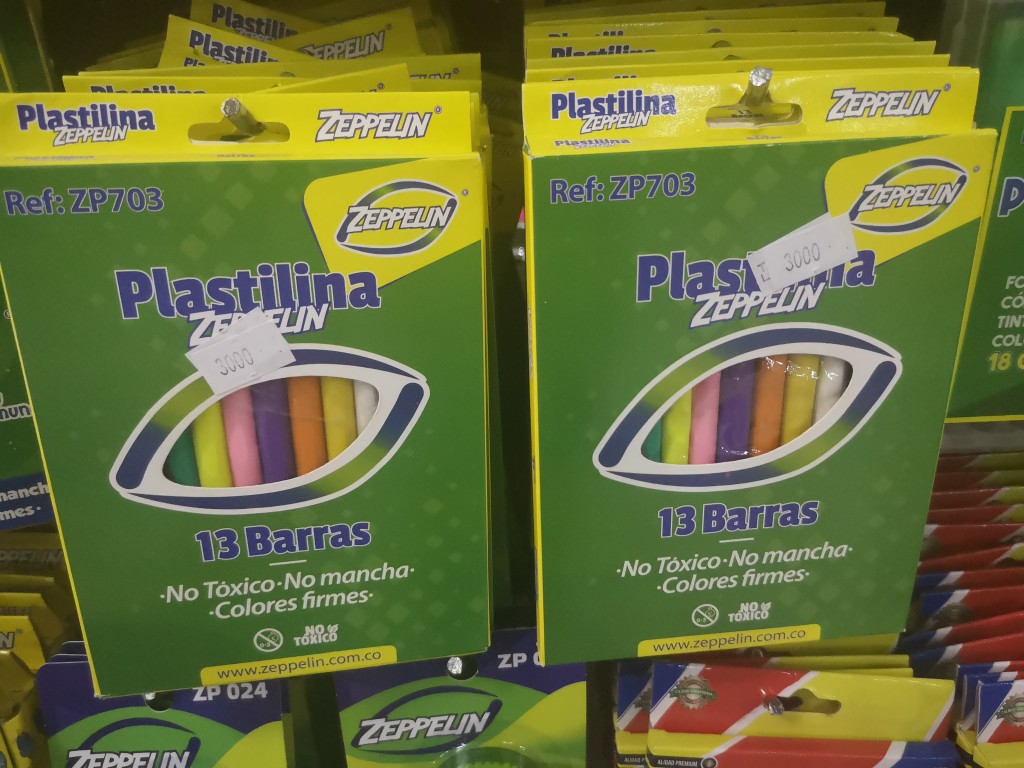 Plastilina *13 barras