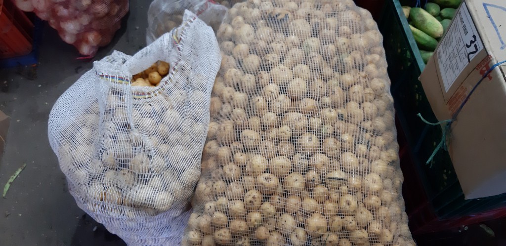 Papá criolla bogotana