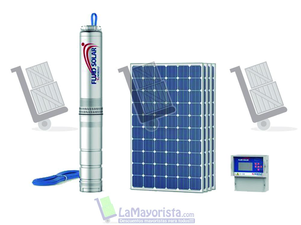 Electrobombas solares sumergidas de 4” de alta eficiencia – 750w