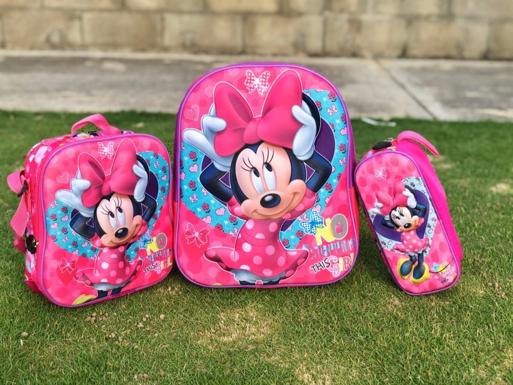 Trío bolsa escolar