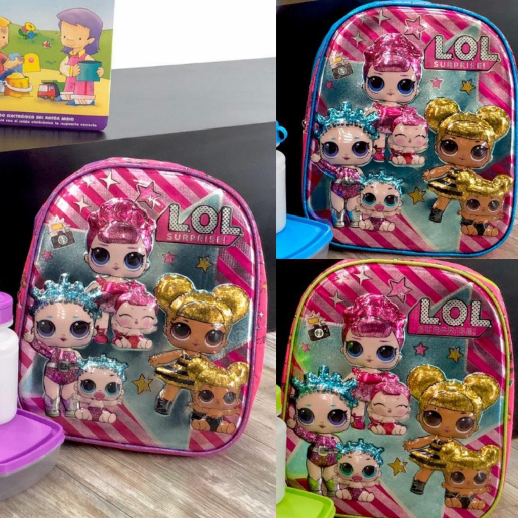 Morral escolar pequeño LOL