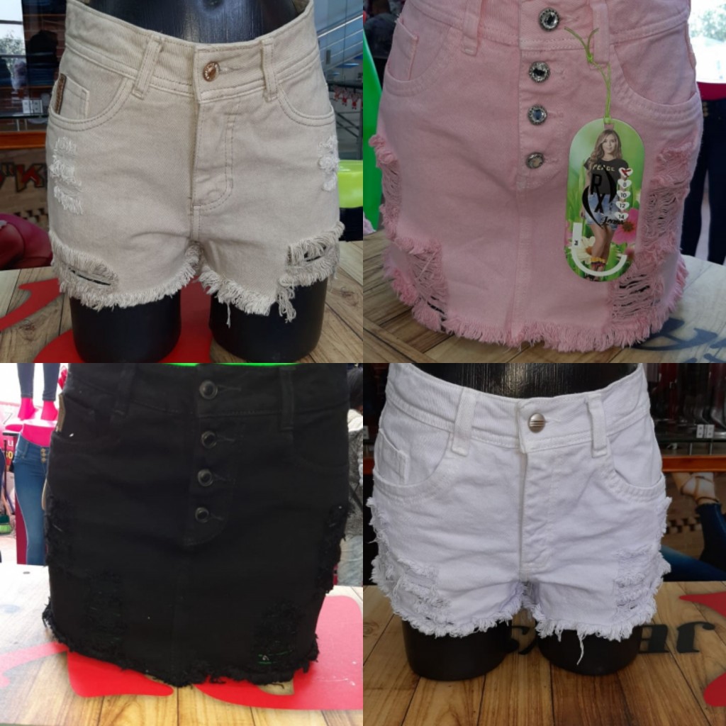 Falda o shorts dama