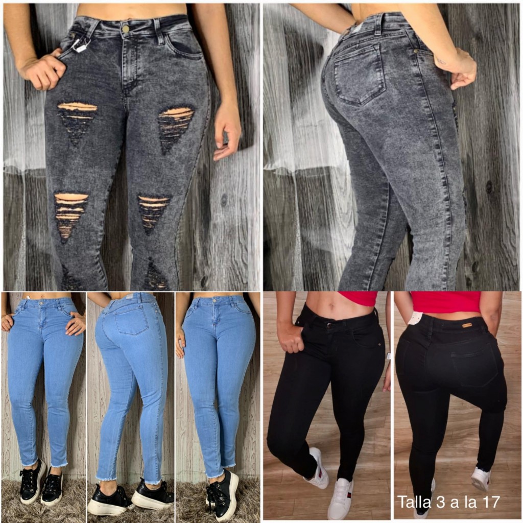 Jean dama americano
