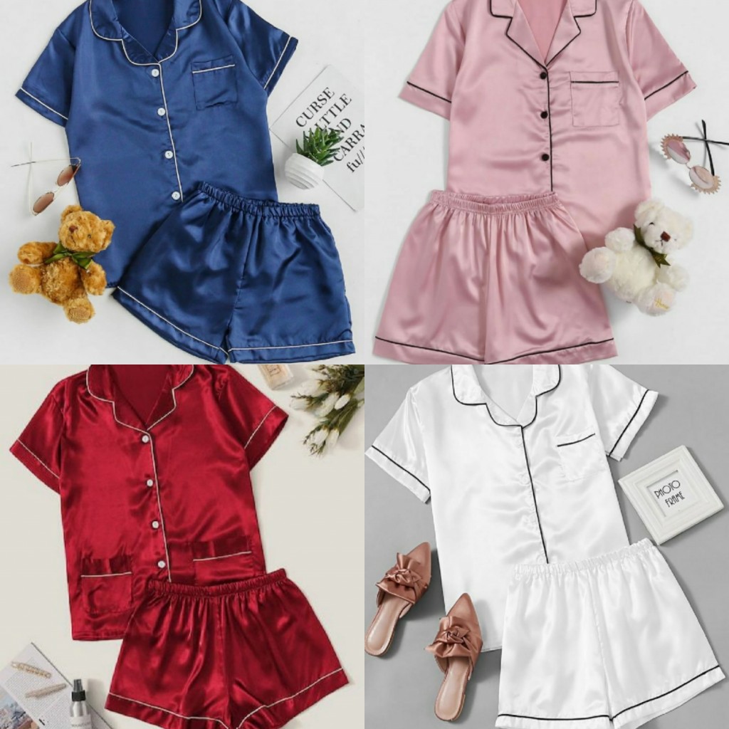 Pijamas satín dama.
