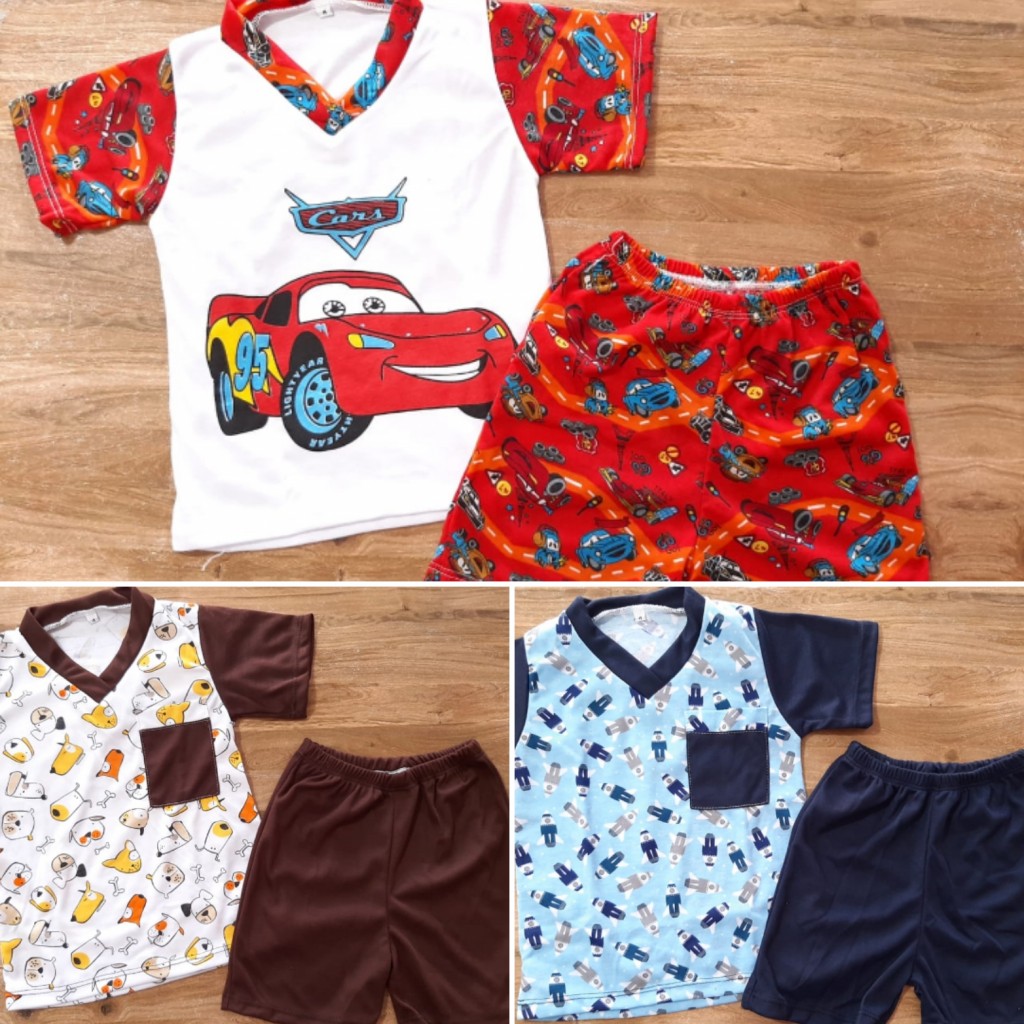 Pijama niño pantaloneta