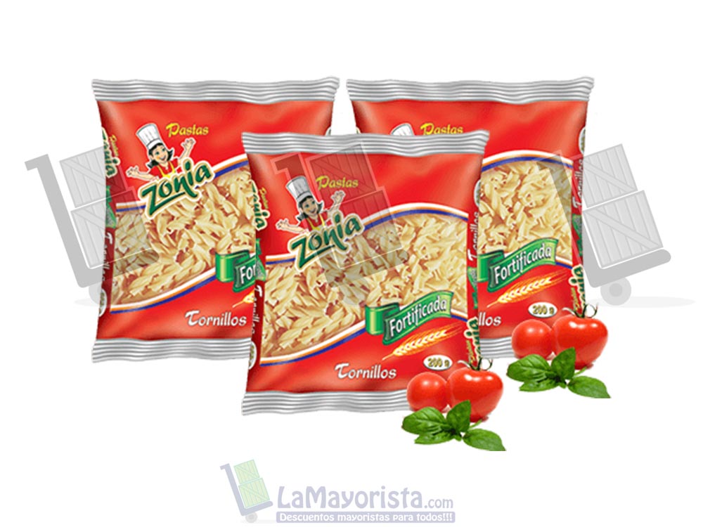 PASTA SONIA TORNILLO 24 X200gr.