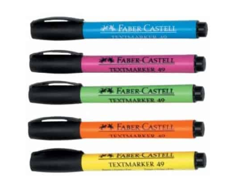 Resaltador Faber Castell 49 × 12u.