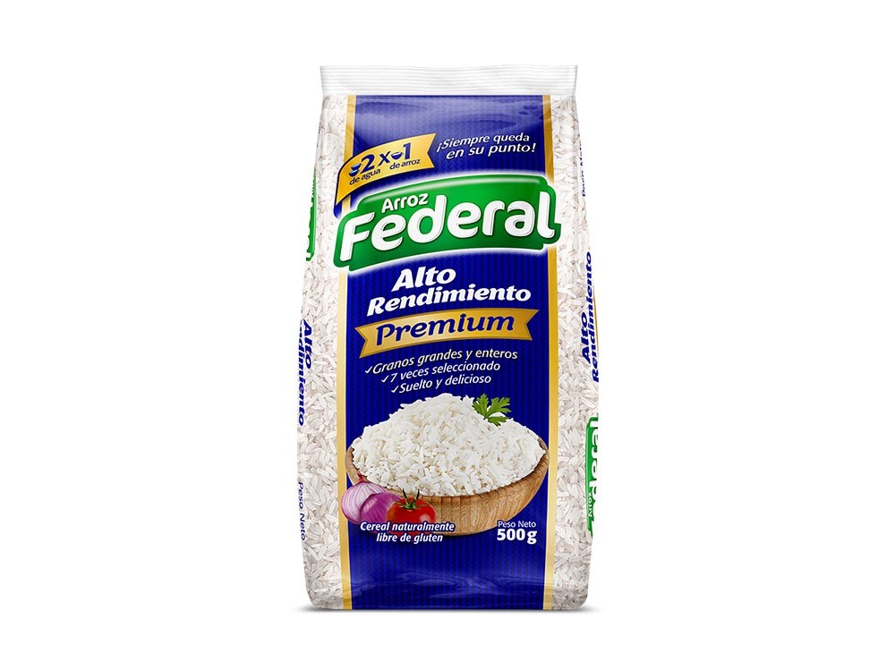 ARROZ FEDERAL ALTO RENDIMIENTO X500