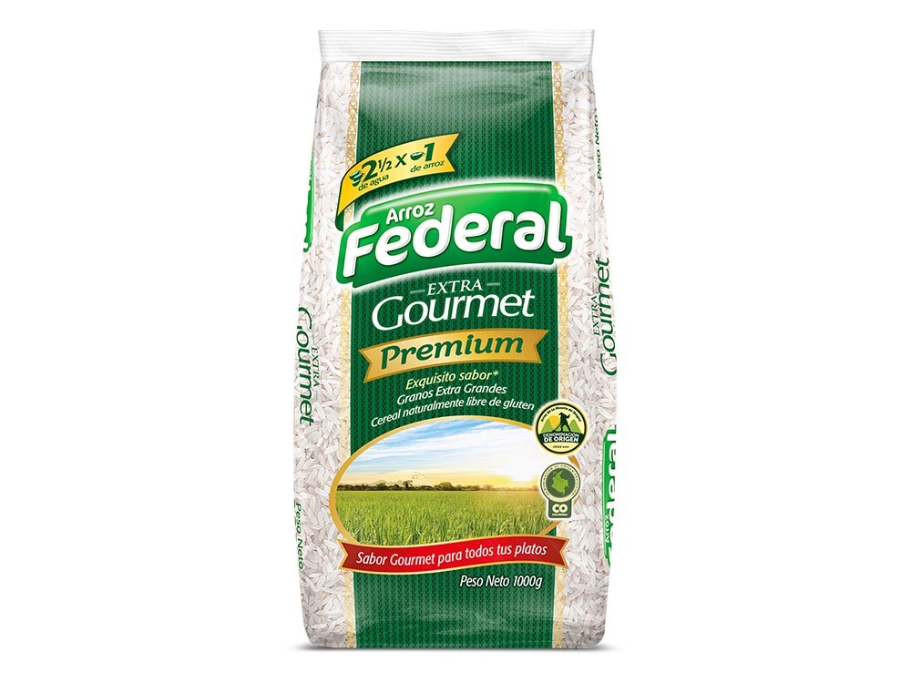 ARROZ FEDERAL EXTRA GOURMET X1.000gr