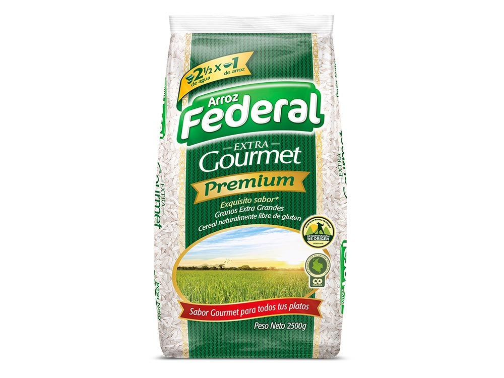 ARROZ FEDERAL EXTRA GOURMET 5 LIBRAS