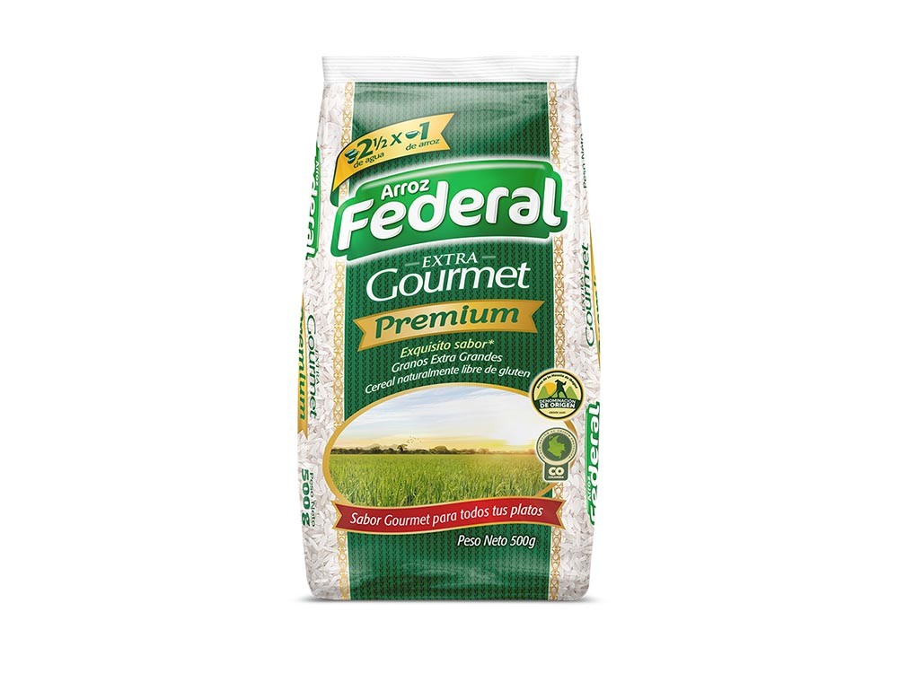 ARROZ FEDERAL EXTRA GOURMET X 500gr