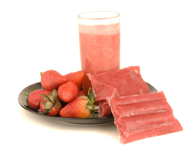 pulpa de fruta (fresa)
