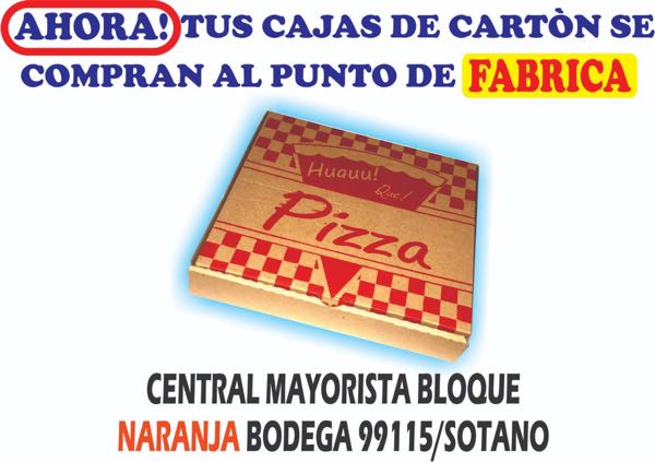 Caja Pizza Microcorrugada