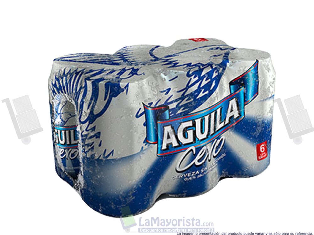 CERVEZA AGUILA ZERO LATA