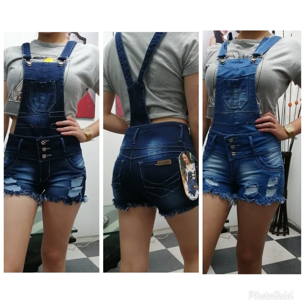 Braga short jean dama