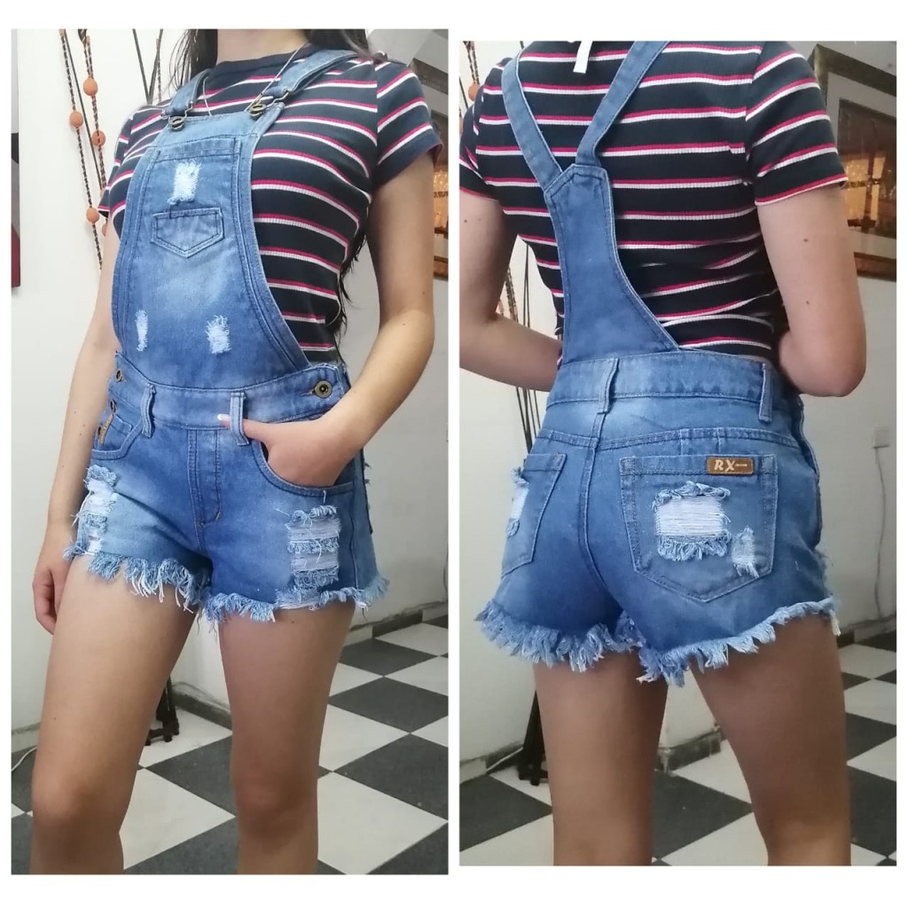 Braga short en jean dama
