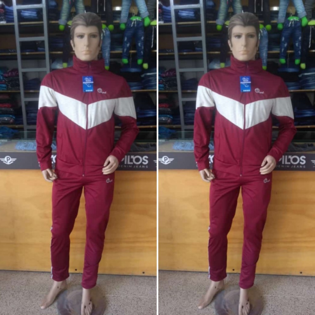 Conjunto de sudadera caballero en algodón