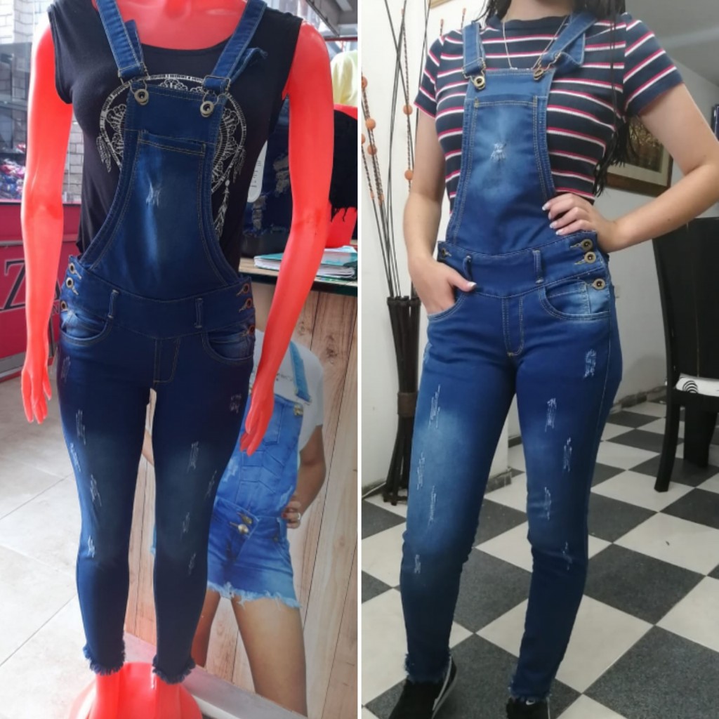 Braga pantalón jean dama
