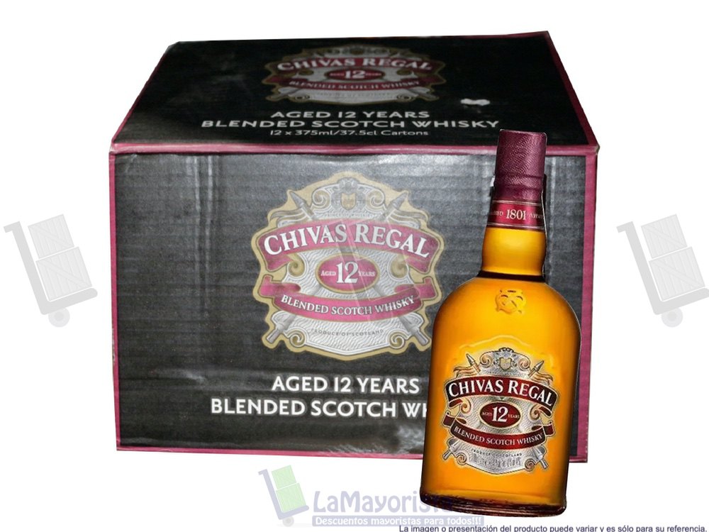 WISKY CHIVAS 12 AÑOS 1000ML