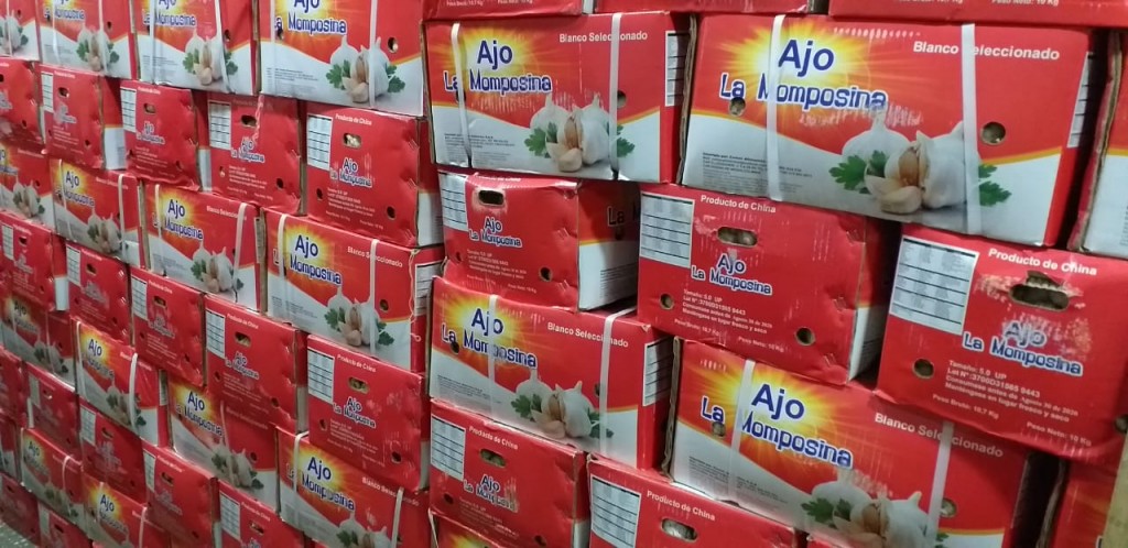 Ajo en caja x 10kg