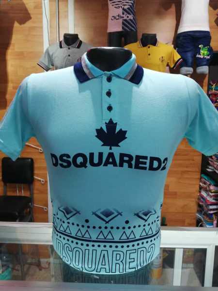 camiseta tipo polo caballero