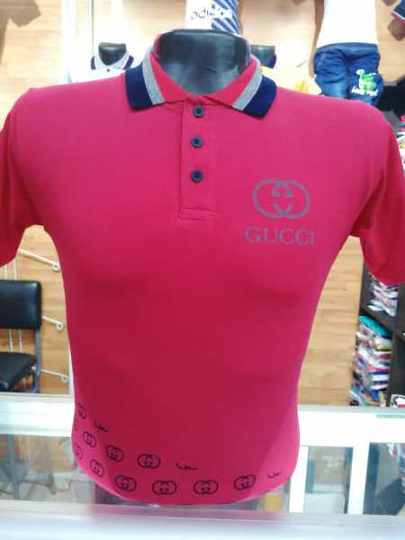 camiseta tipo polo caballero