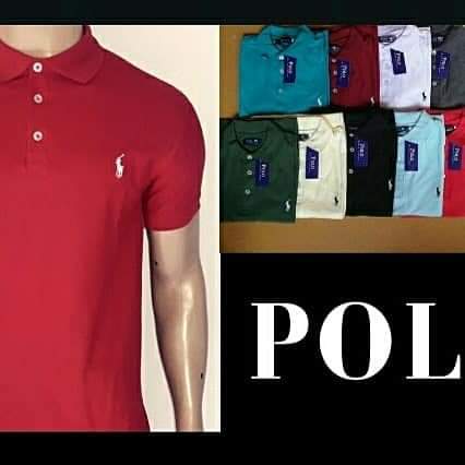 Camisas tipo polo