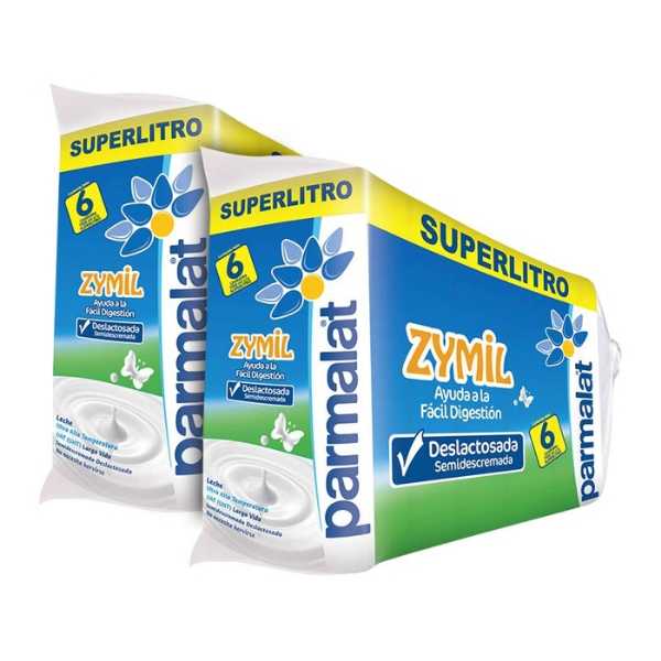 SIXPACK LECHE PARMALAT: 1PQT X 6 X 110 ML